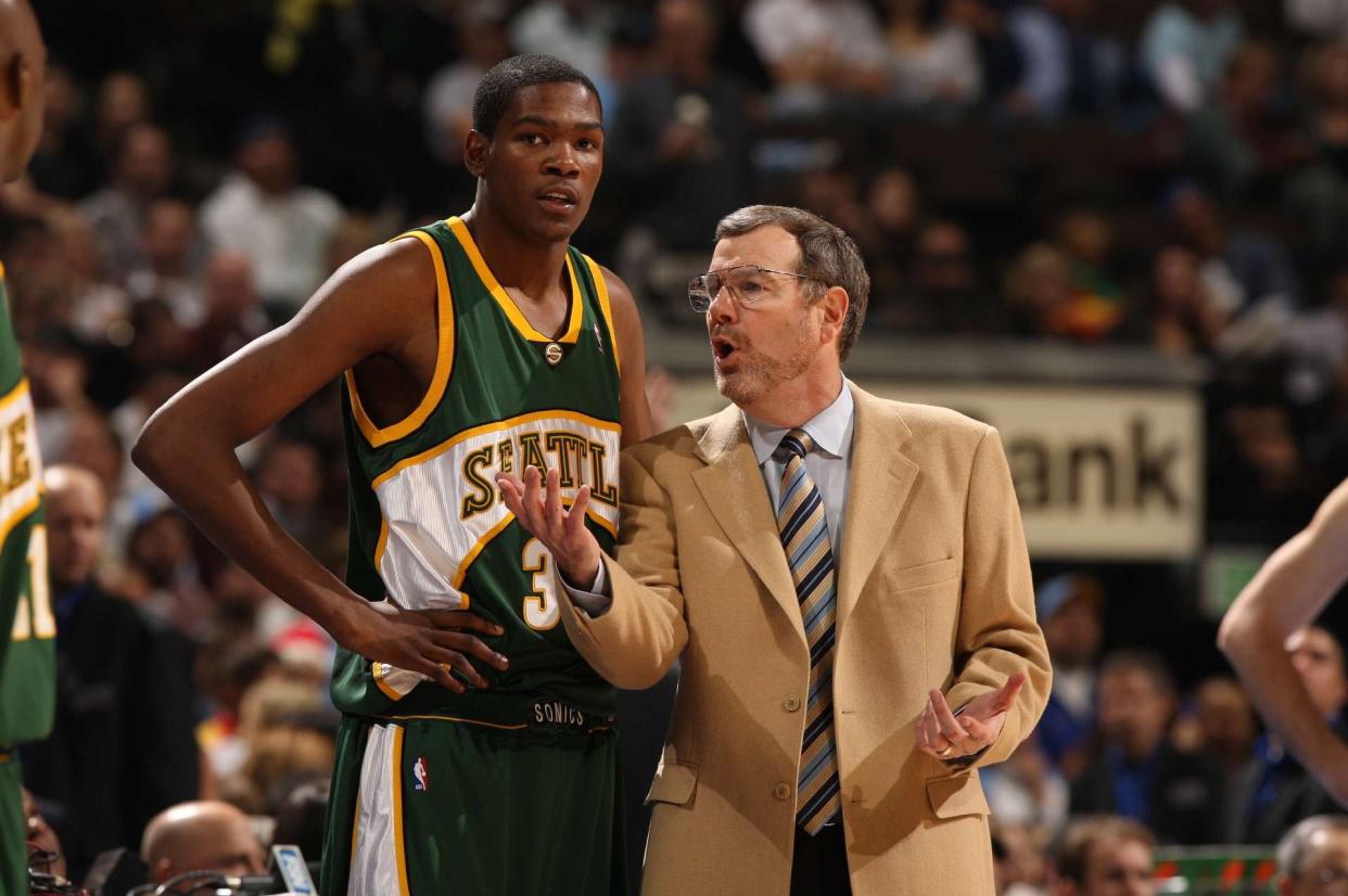 Kevin Durant jugó su temporada de novato con los Seattle SuperSonics, antes de convertirse en el Oklahoma City Thunder. La ciudad de la costa del Pacífico sería una de las favoritas para recibir un equipo de expansión de la NBA. (Foto: John W. McDonough/Sports Illustrated via Getty Images) 