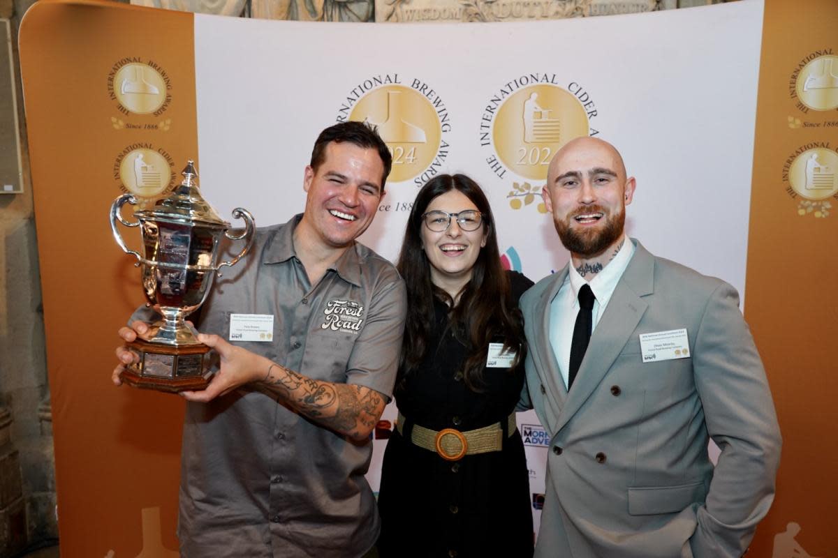 Forest Road Brewing Company were the winners of the International Cask Conditioned Ale trophy <i>(Image: Umpf)</i>