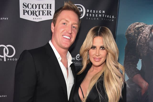 <p>Paras Griffin/Getty</p> Kroy Biermann and Kim Zolciak Biermann