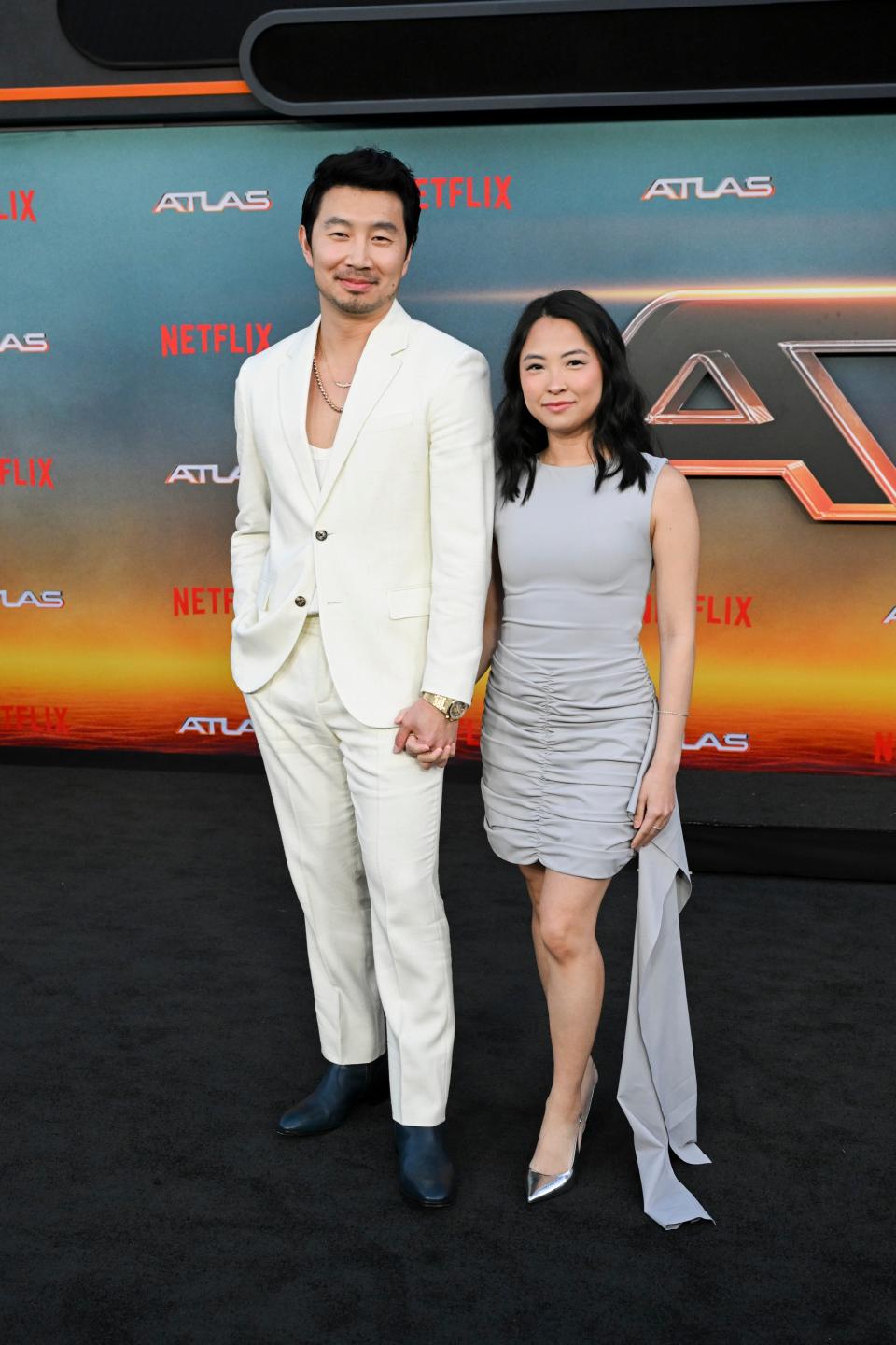 simu liu, allison hsu, atlas, netflix 