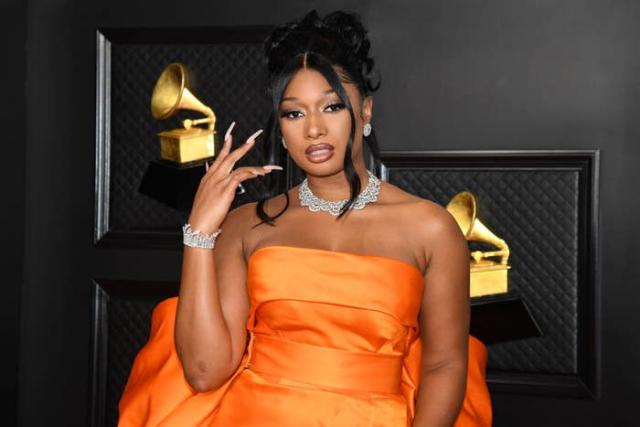 Megan Thee Stallion Wore a Completely Sheer Corset Gown to the