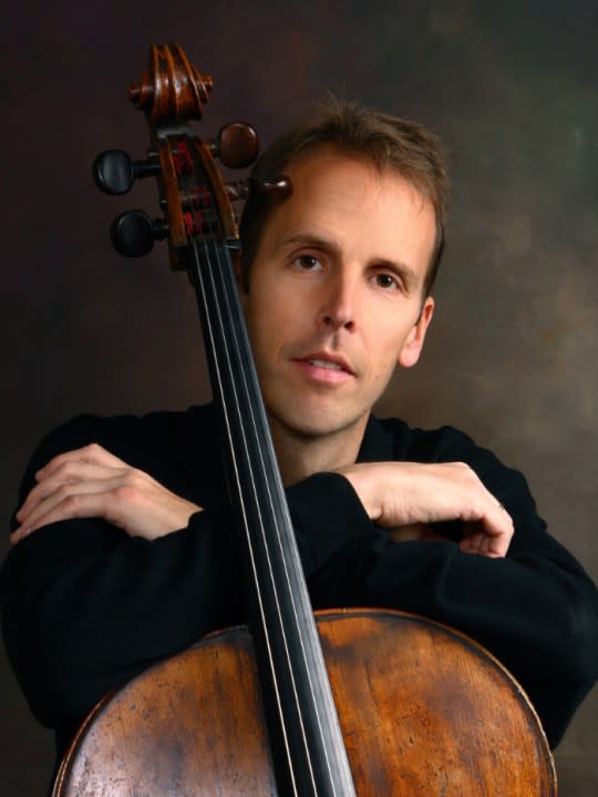 Cellist Greg Sauer is co-director of CMQC.