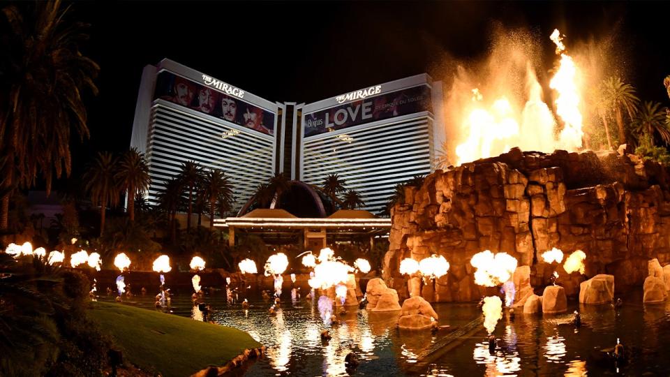 <div>The Mirage Hotel & Casino, in a photo taken in 2020. <strong>(Photo by Ethan Miller/Getty Images)</strong></div>