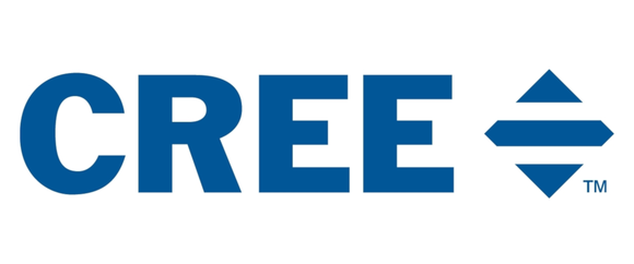 Cree's corporate logo, blue on white.