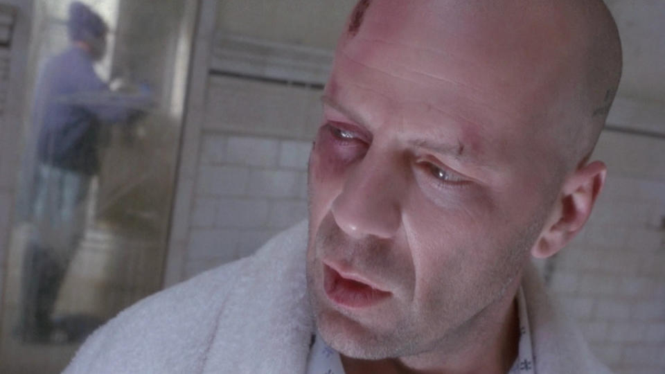 Bruce Willis in 12 Monkeys