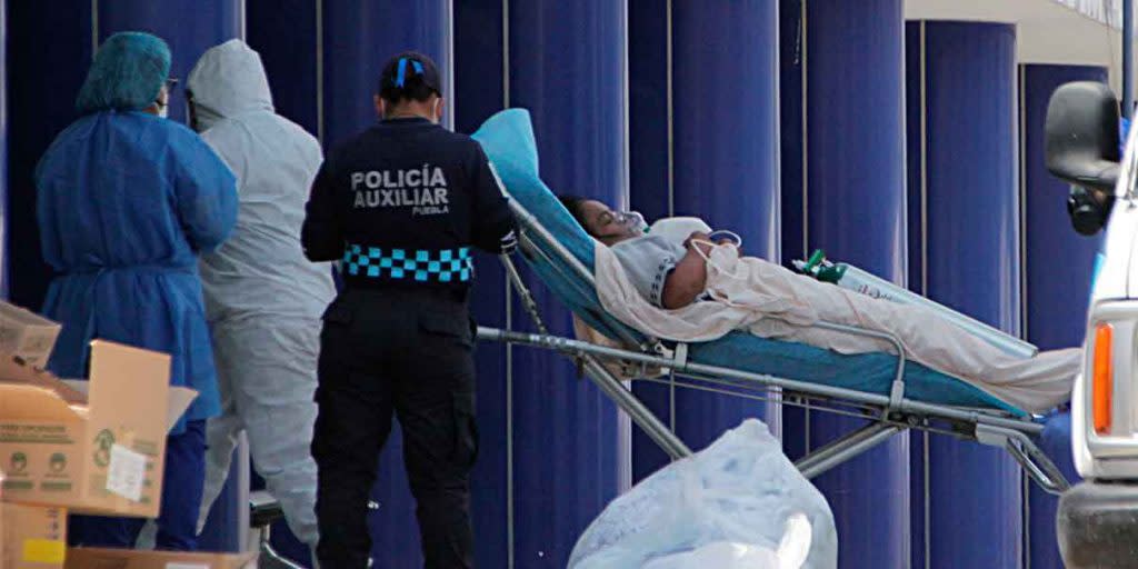 881 poblanos hospitalizados por Covid, de los cuales 233 están graves