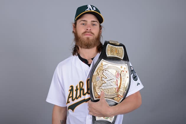 Fear The Beard!!!! Josh Reddick!!!!