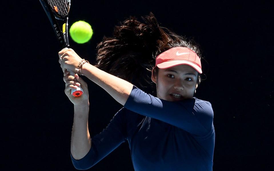 'Everybody's going to be gunning for her': Two tennis legends predict difficult 2022 for Emma Raducanu - AFP via Getty Images