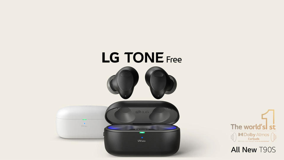 LG T90S earbuds