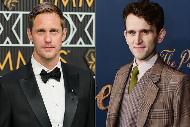 <p>Neilson Barnard/Getty; Vivien Killilea/Getty</p> Alexander Skarsgård; Harry Melling