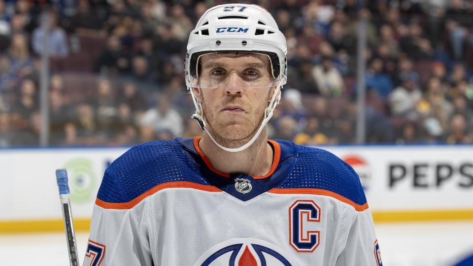 Connor McDavid and the Edmonton Oilers are in the midst of a nasty rough patch. (Jeff Vinnick/NHLI via Getty Images)