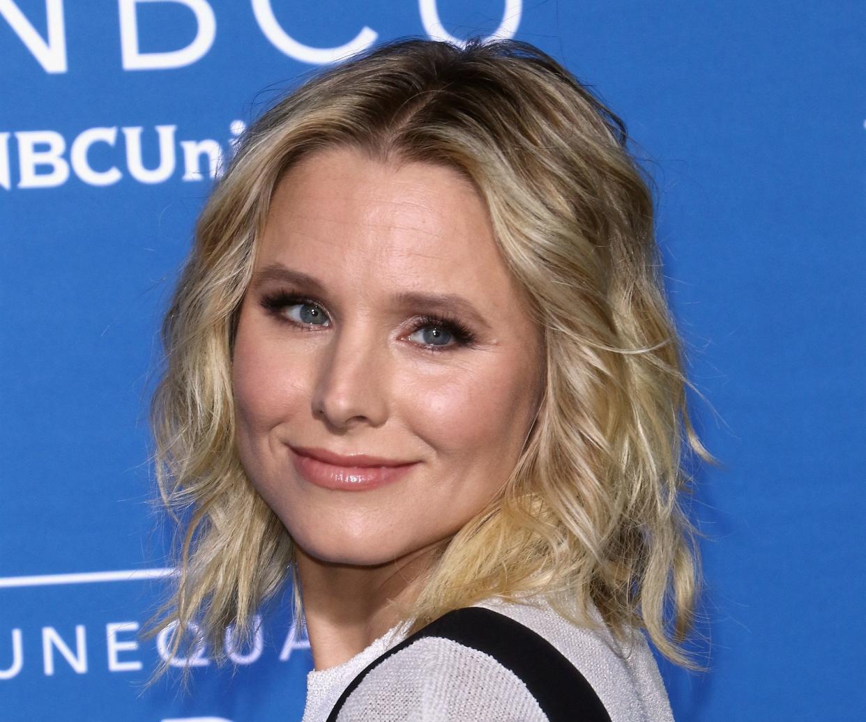 Kristen Bell attends the NBCUniversal Upfronts in 2017.