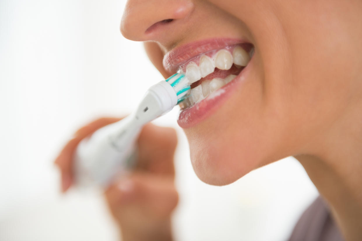 'Simple daily steps to maintain oral hygiene' could be 'life-saving' amid the pandemic, a scientist has said. (Stock, Getty Images)