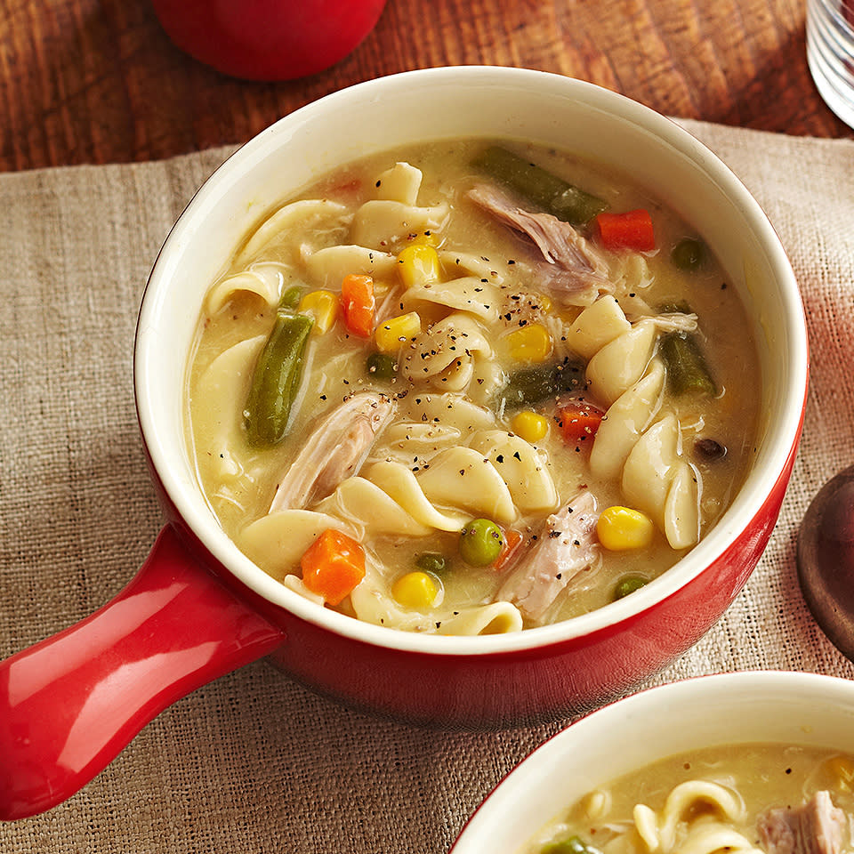 Creamy Chicken Noodle Soup