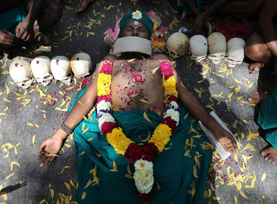 India farmer protest in New Delhi