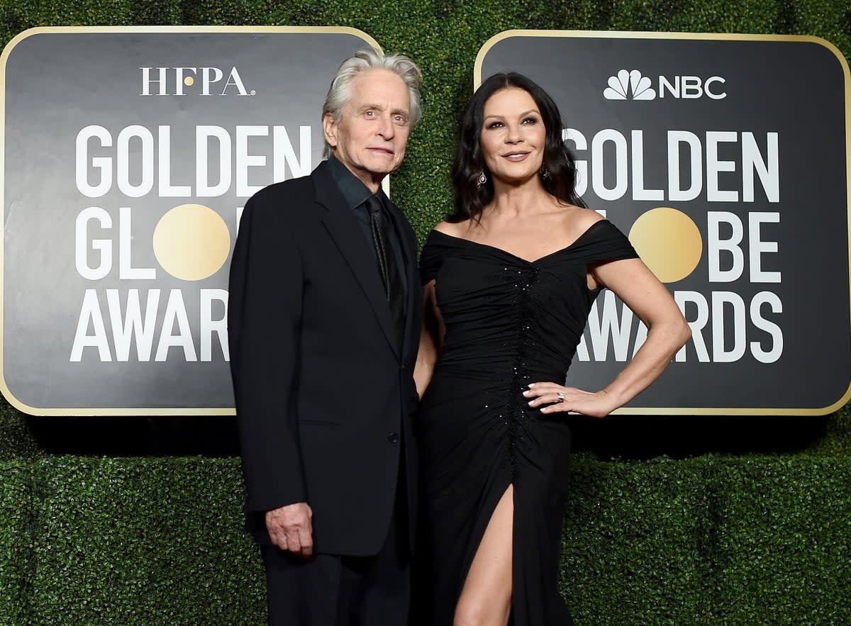 Michael Douglas and Catherine Zeta-Jones celebrated their 22nd wedding anniversary earlier this month  (Getty Images for Hollywood Forei)