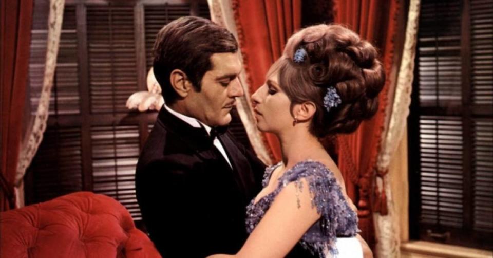 After starring in the original “Funny Girl” on Broadway, Barbra Streisand starred in the 1968 film version with Omar Sharif and won the Academy Award for best actress.