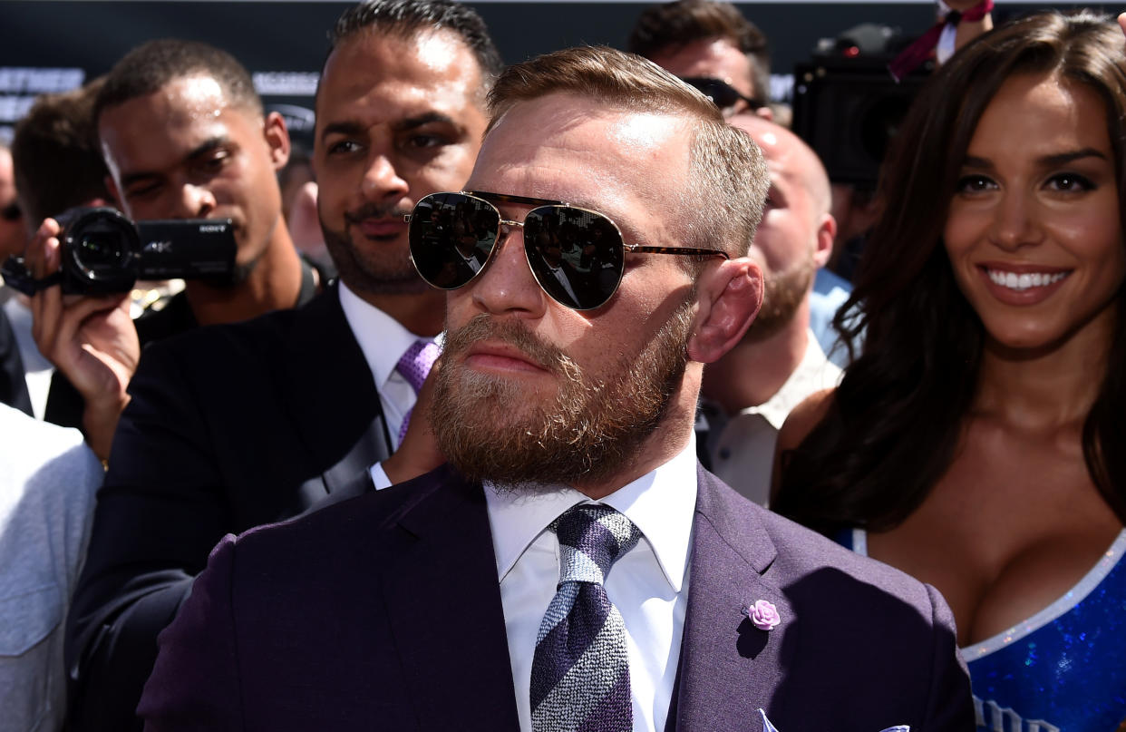 Conor McGregor would be welcomed back into the Octagon for UFC anytime if he wants to add to his bank account. (Getty)