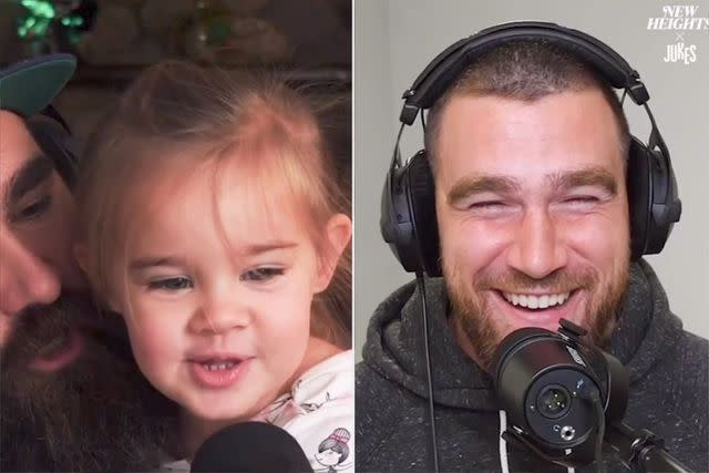 New Heights/Instagram Travis Kelce and niece Wyatt