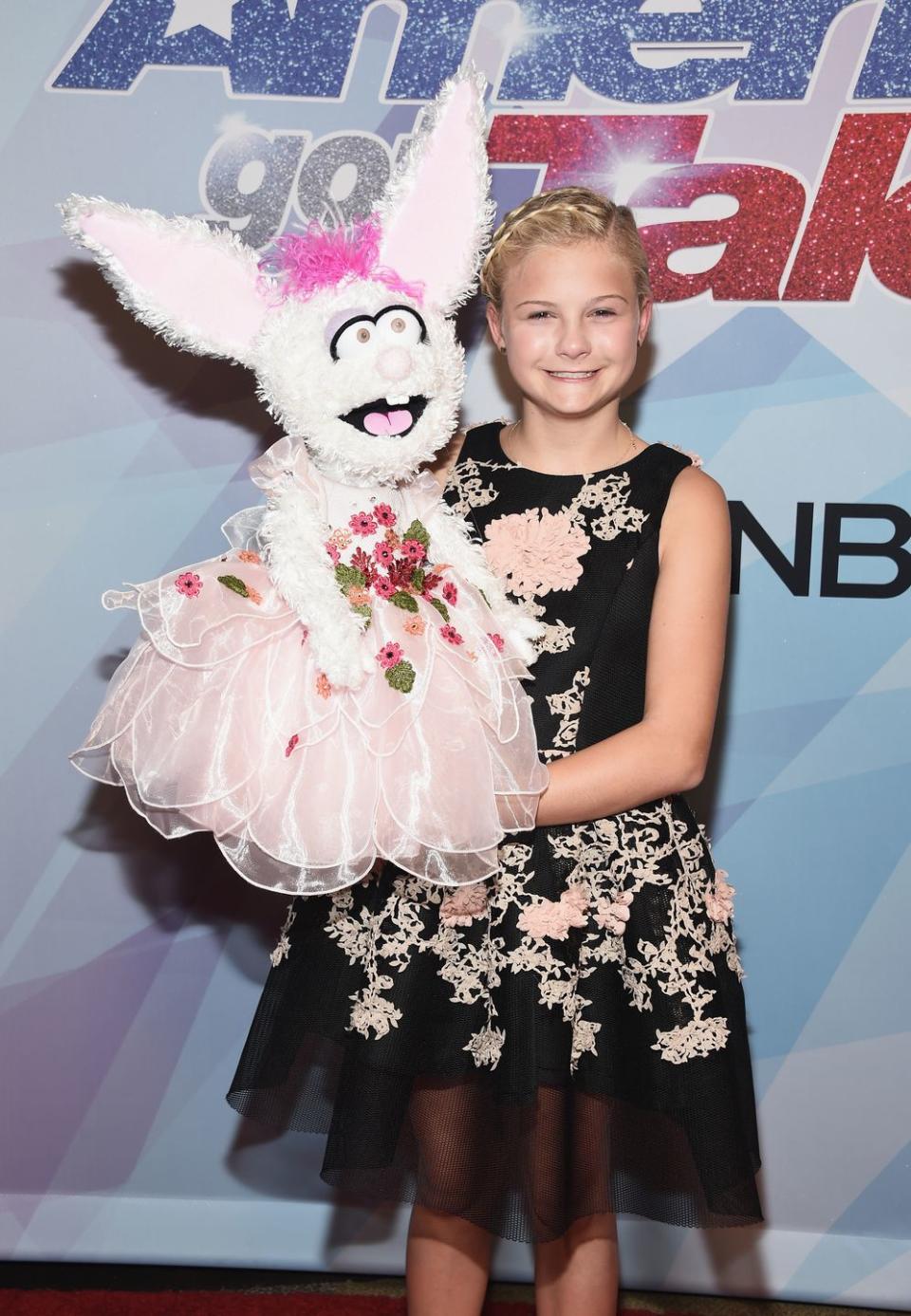 <p>Ventriloquist Darci Lynne takes home top honors during season 12 of NBC's <em>America's Got Talent</em> at the Dolby Theatre in Los Angeles on September 20, 2017.</p>