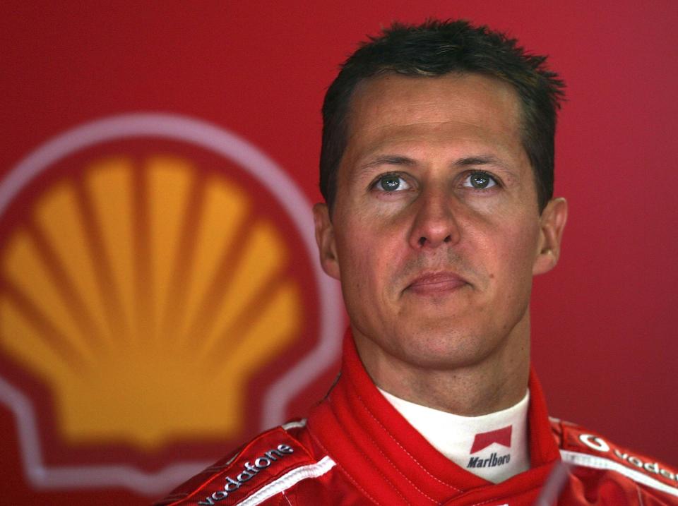 Michael Schumacher, pictured at the Monaco Grand Prix in 2005: Getty