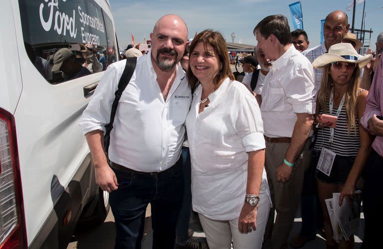 Patricia Bullrich, en Expoagro