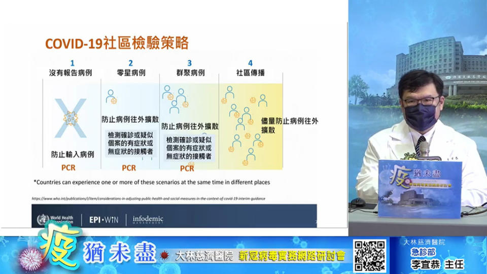 大林慈濟醫院急診部李宜恭主任