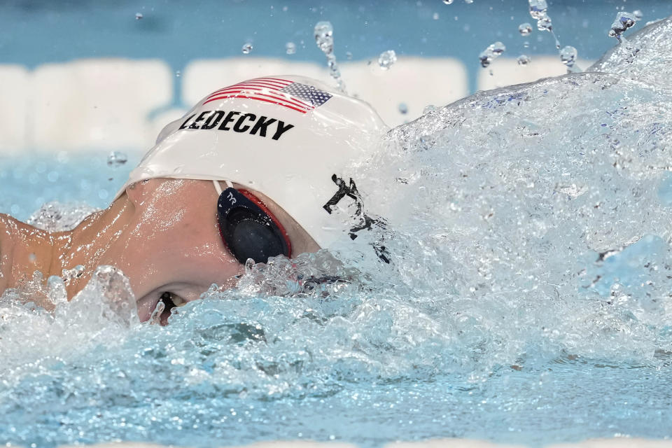 American Katie Ledecky preparing to write more history in the pool at