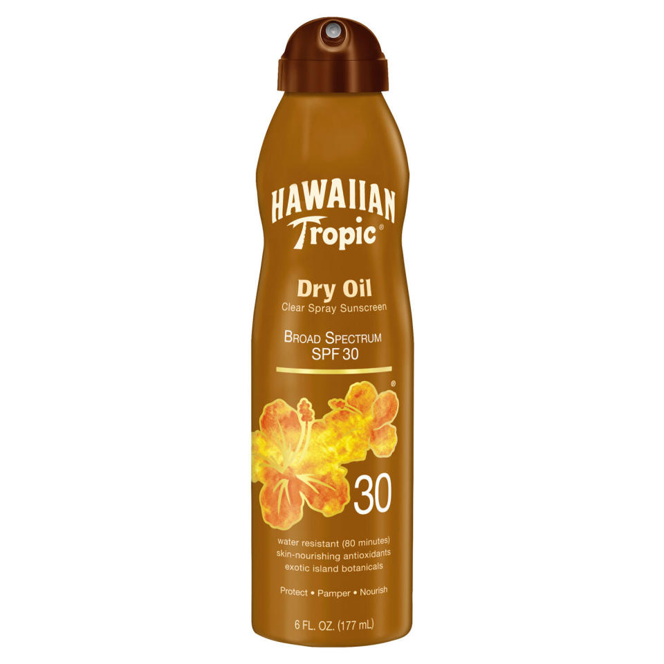 Hawaiian Tropic Dry Oil Clear Spray Sunscreen SPF 30 (Photo: Hawaiian Tropic)