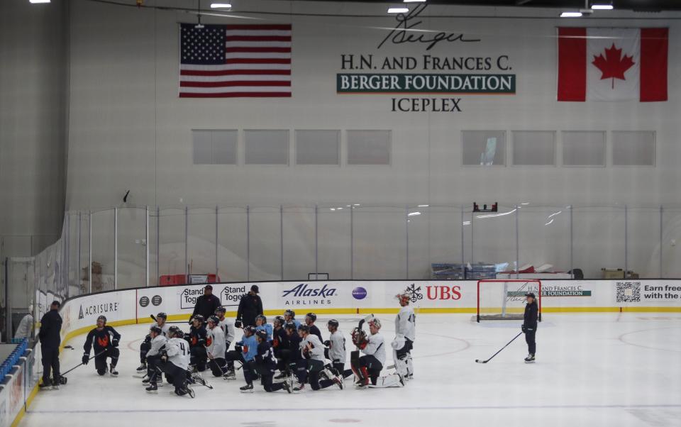 The Berger Foundation Iceplex is usually the host of the Coachella Valley Firebirds practices, but this Tuesday, Oct. 24, it'll be host to the Halloween Spooktacular Skate.