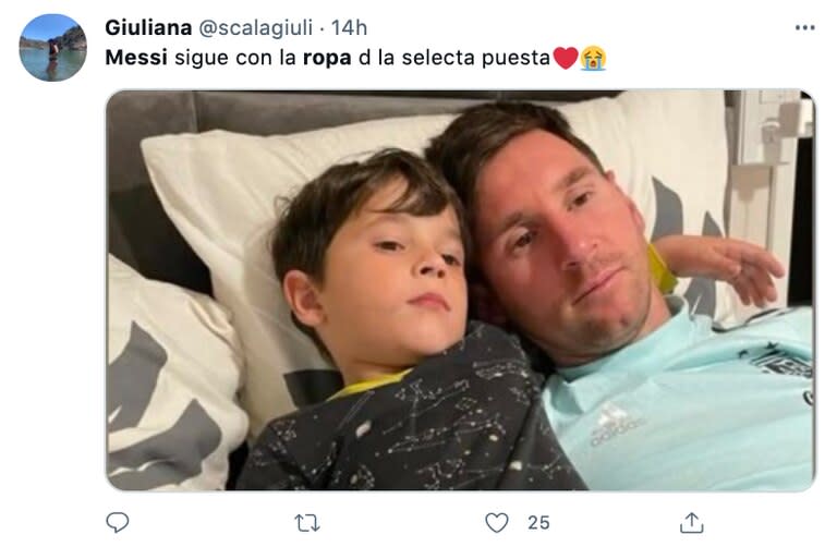 La emoción de los hinchas por la elección de Messi