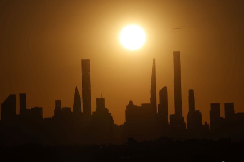 July was the hottest month on record in 143 years, as Americans felt "the effects of the climate crisis," scientists at NASA's Goddard Institute for Space Studies in New York (pictured) announced Monday. File Photo by John Angelillo/UPI