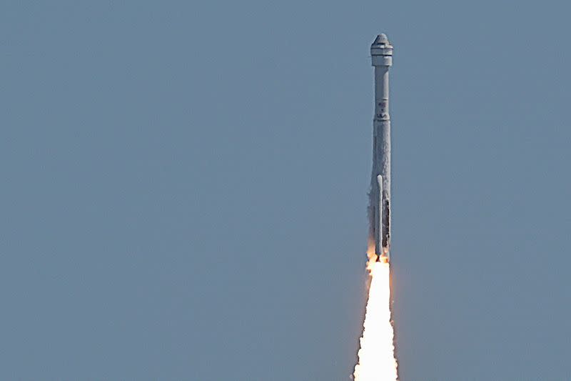 FILE PHOTO: Boeing's Starliner-1 Crew Flight Test (CFT) mission on a United Launch Alliance Atlas V rocket to the International Space Station, in Cape Canavera