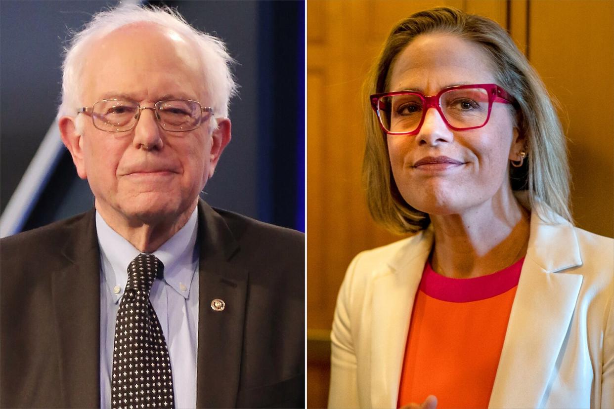 Bernie Sanders, Kyrsten Sinema