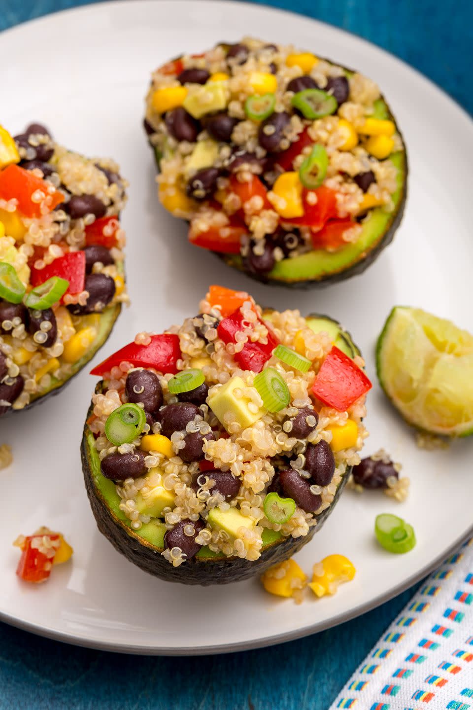 Quinoa-Stuffed Avocados