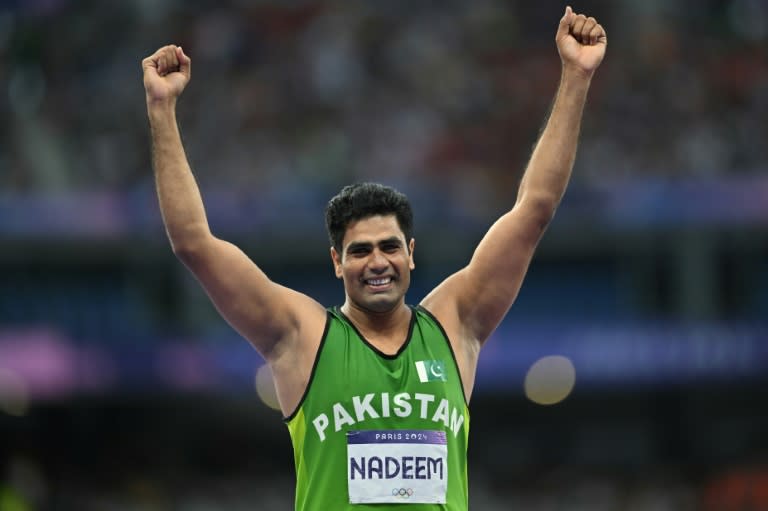 Arshad Nadeem wins Olympic men's javelin gold in historic first for