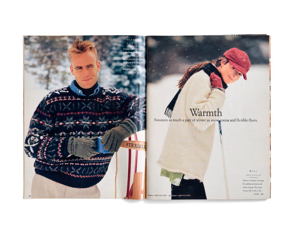 A nostalgia-inducing spread from a vintage J.Crew ca