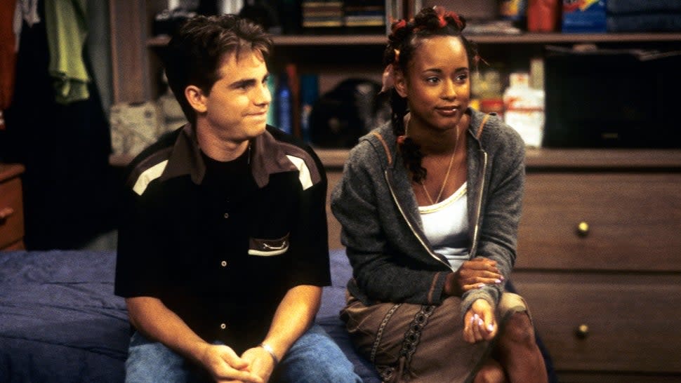 Rider Strong and Trina McGee Boy Meets World