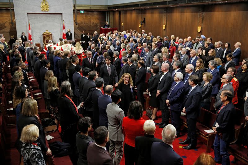 Parliament resumes for the first time after the election in Ottawa