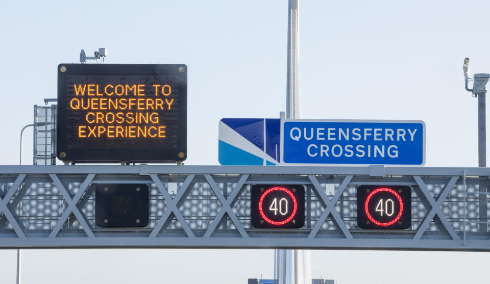 In pictures: Pedestrians take part in 'once in a lifetime' walk across new Queensferry Crossing