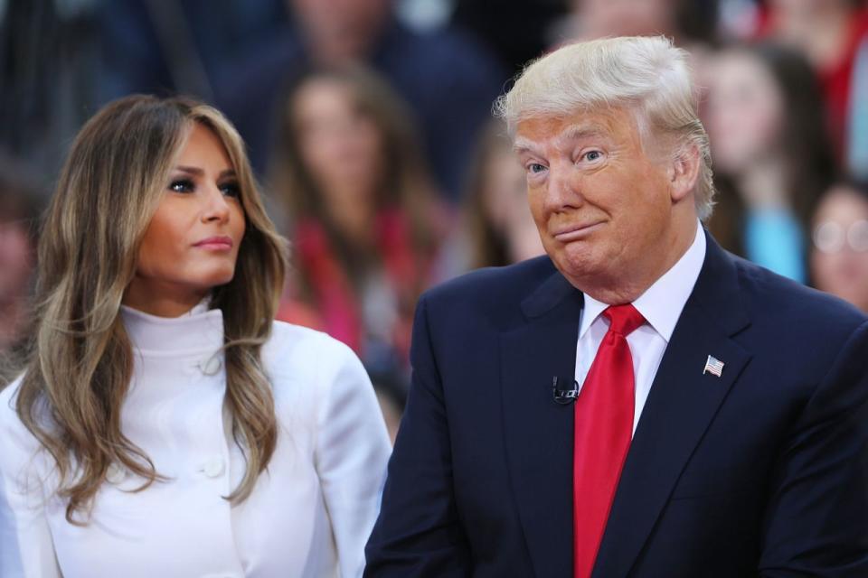 According to a former White House staff, Melania Trump is counting down until she can divorce President Donald Trump. Source: Getty