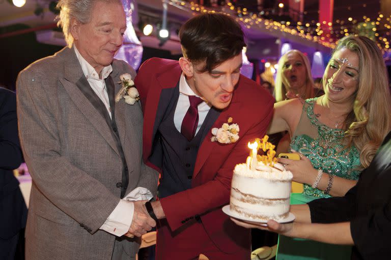 Una postal del casamiento Pepe Cibrián y Nahuel Lodi