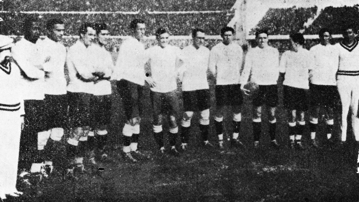 The Uruguayan football team - winners of the first World Cup competition. (Getty)
