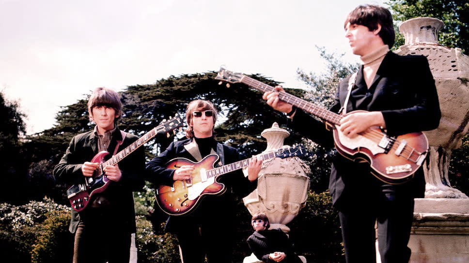  The Beatles in 1966. 