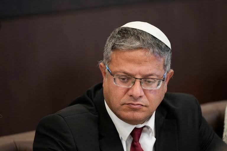 El ministro de Seguridad Nacional de Israel, Itamar Ben-Gvir