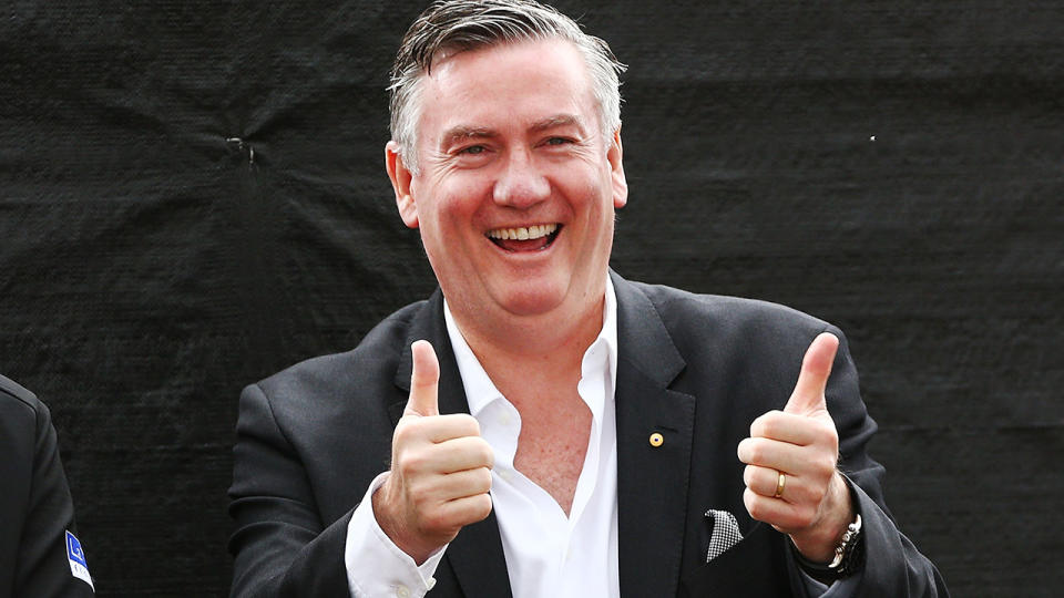 Eddie McGuire, pictured here before the 2018 AFL grand final.