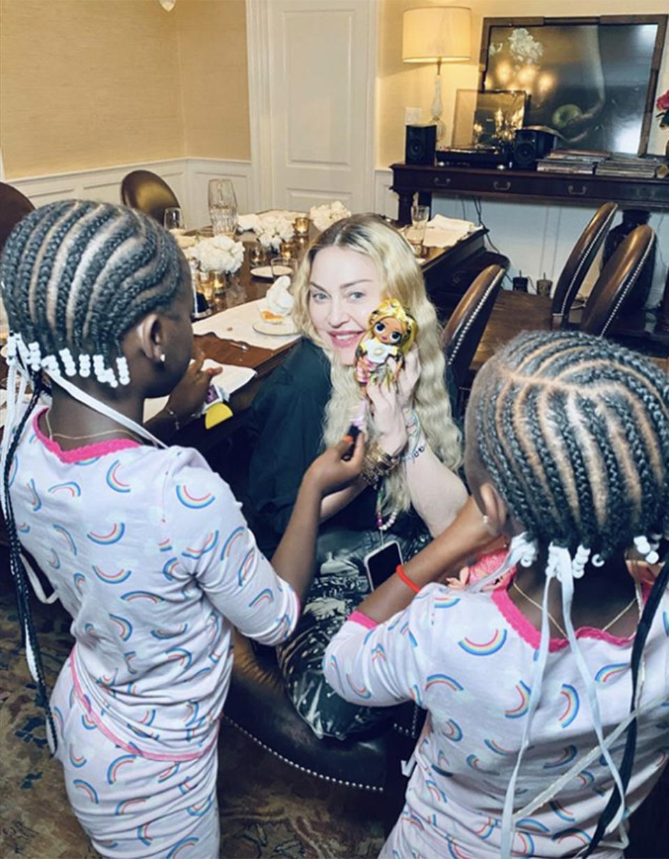 They enjoyed some fun mom-daughter time. (madonna/ Instagram)