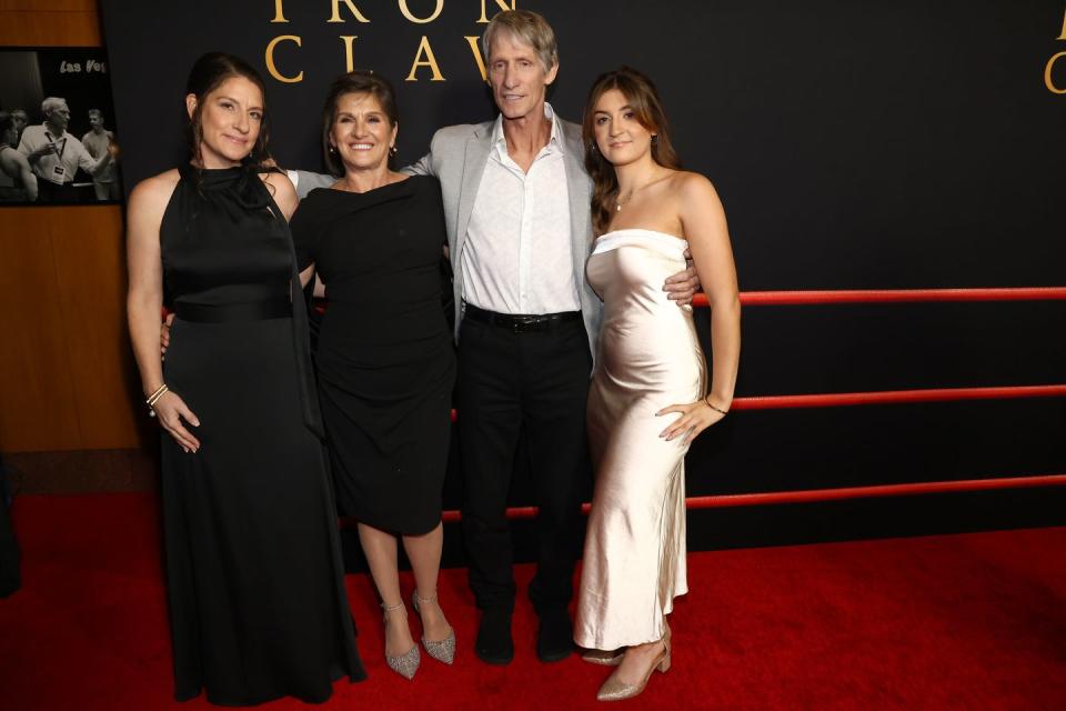 los angeles premiere of a24s the iron claw red carpet