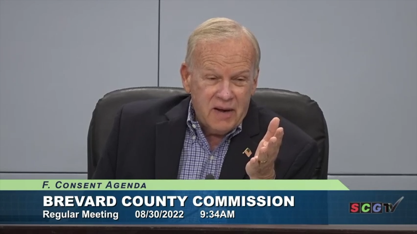 Brevard County Commision Vice Chair Curt Smith defends his decision to remove hotel general manager Julie Braga from the Tourist Development Council.