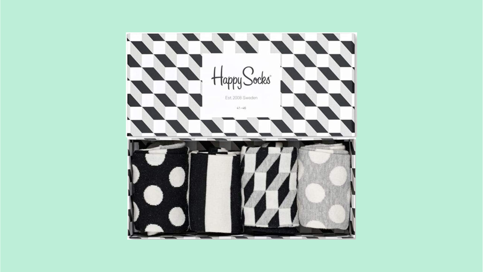 Knock their stockings off with a gift of Happy Socks.